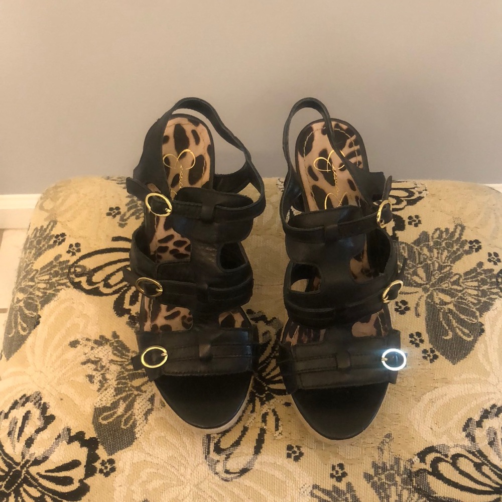 Jessica Simpson wedge shoes.